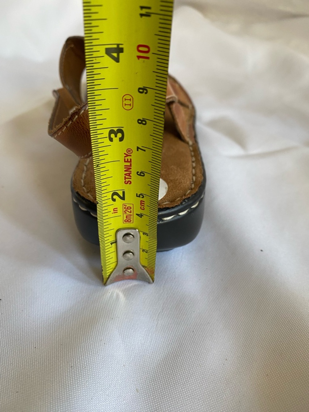 Naturalizer "Chavaro" Womens Sandal Sz 8M Elastic Strap Walking Comfort Hawaiian - Picture 12 of 12